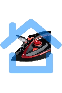 Утюг LEONORD LE-1805 красно-черный