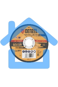 Круг шлифовальный по металлу Denzel A24QBF 125 х 6,0 х 22,2 мм