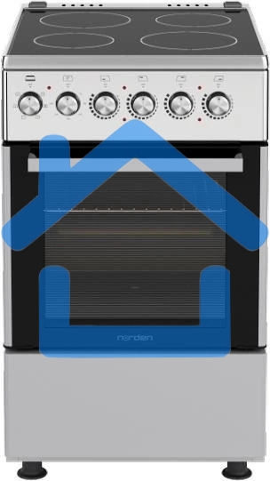 Плита электрическая NORDEN FF5055XXVk нержавеющая сталь