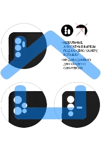 Чехол (клип-кейс) DF itCase-03 для Itel Vision 2S черный