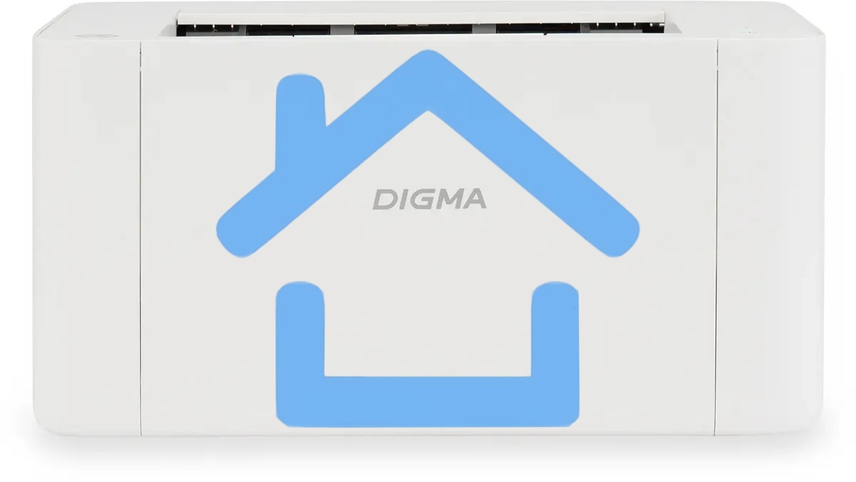 Принтер лазерный Digma DHP-2401 белый, A4, ч/б, печ. до 24 стр/мин., 600 x 600 dpi, USB