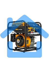 Электрогенератор бензиновый инверторный Denzel GK-2200iF, 2.2 кВт, 95 дБ, 27 кг