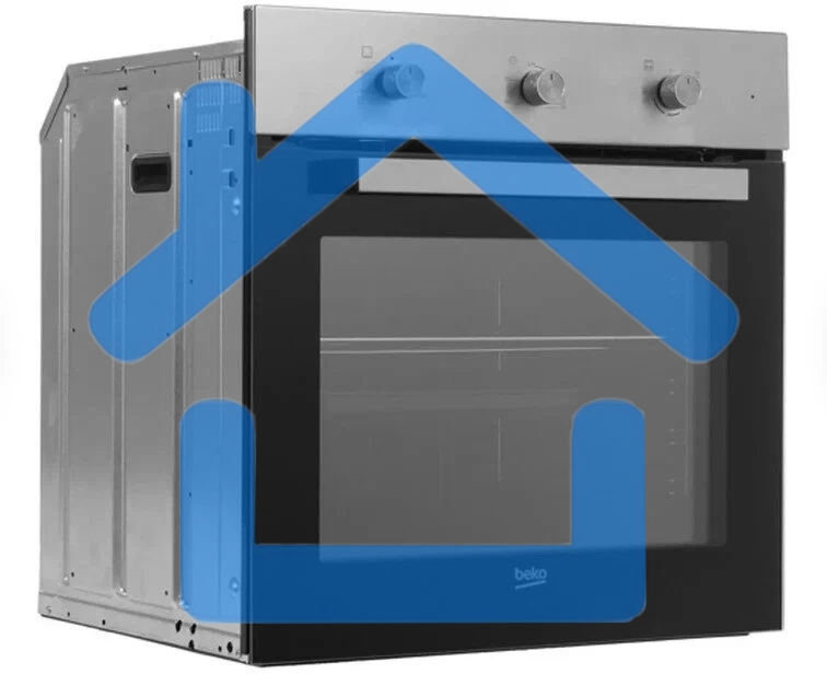 Газовый духовой шкаф Beko BBIGT21100X с откидным электрическим грилем; автоматический электроподжиг; поворотные переключатели; металлические направляющие; объем - 72л; 3 стекла дверцы; 1 решетка; 1 противень; вертел. Цвет Нержавеющая сталь; Материал панел