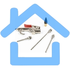 Пистолет продувочный Matrix в комплекте с насадками 4шт