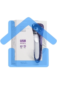 Электробритва Centek CT-2152 (сер/бел/син) 5 ВТ, 3 плав. головки, аккумулятор+работа от сети