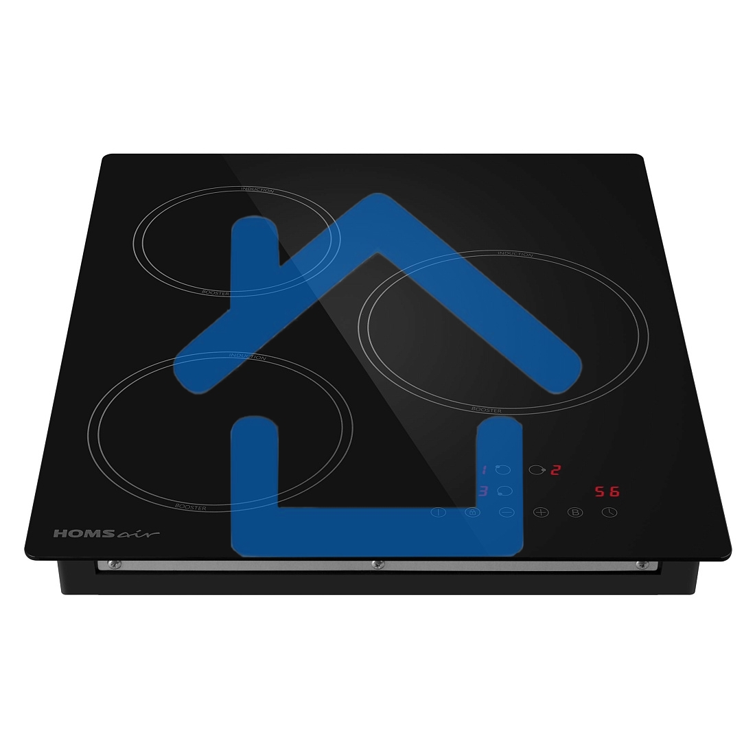 Индукционная варочная панель HOMSair HI43ABK независимая, черный