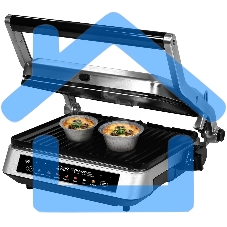 Гриль электрический Zigmund & Shtain ZEG-940 стальной, 2000 Вт