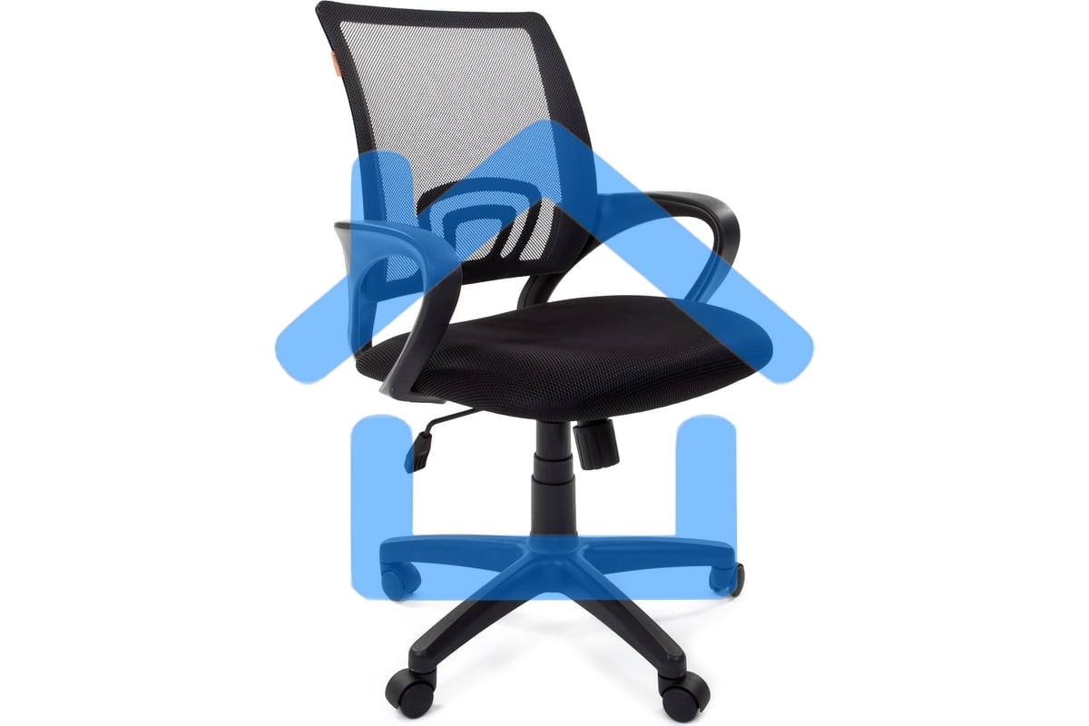 Кресло компьютерное Chairman 696 TW-01 черный (7000799) Россия