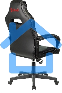 Кресло игровое A4Tech Bloody GC-200, черный, эко.кожа, крестовина пластик