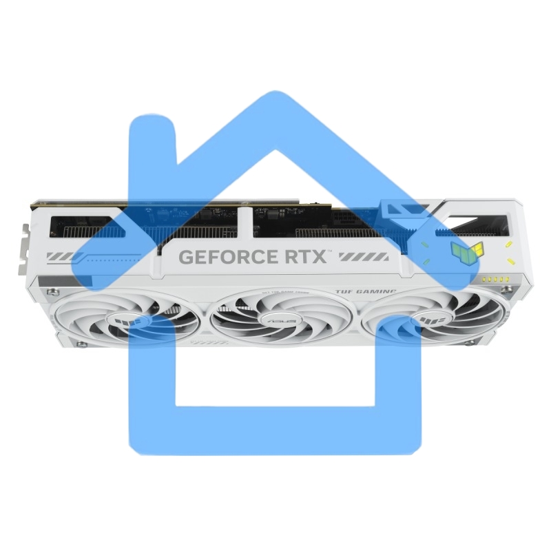 Видеокарта ASUS TUF-RTX5070TI-O16G-WHITEGAMING белый