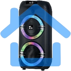 Портативная акустика AKSBERRY (6900305500011) AS-32 PulseBar, черный