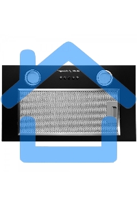 Вытяжка встраиваемая Zigmund & Shtain K 016.5 B черный, 52 см, 1050 куб. м/ч, 60 дБ