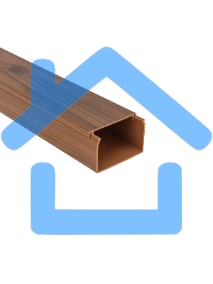 Кабель-канал Rexant 40х25мм, Дуб