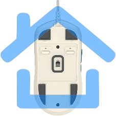 Мышь проводная A4Tech Bloody W72 Ultra Pixels Blue рисунок/бежевый/голубой, 20000 dpi, USB, кнопки - 7