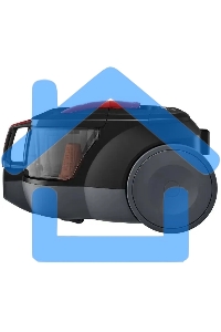 Пылесос LG VC5316NNTR черный/красный, 330/1600 Вт, уборка сухая, пылесборник контейнер 1.3 л