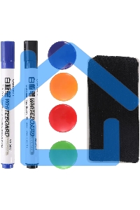 Флипчарт Deli 7892, лак, 90x60см на треноге белый с аксессуарами