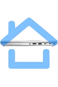 Ноутбук HP ProBook 440 G10 серебристый 14 FHD IPS 250 nits / i7-1355U / 8Gb (1x8Gb) / SSD 512G / Pike Silver Aluminum /F