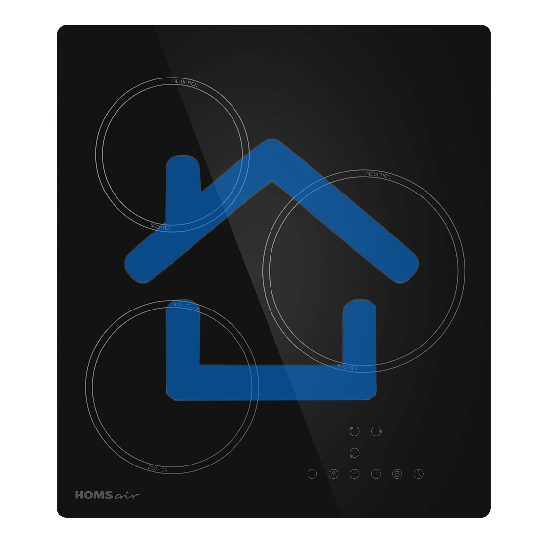 Индукционная варочная панель HOMSair HI43ABK независимая, черный