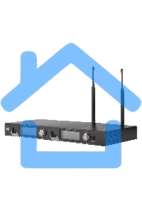 Радиосистема ITC T-521UV UHF двухканальная радиосистема с головным и ручным микрофонами, LCD дисплей, частотный диапазон 470-510 MHz.