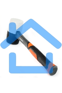 Киянка PATRIOT RMF-680BW черно-белая, с фиберглассовой рукояткой, 680г