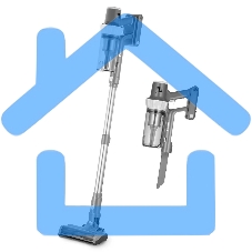 Вертикальный пылесос Kitfort КТ-5341 230Вт серый/белый