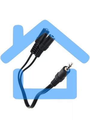 Кабель-адаптер 3.5ST(M)/2*3.5 ST(F), 0.2метра VCOM <CV203> Кабель-адаптер 3.5ST(M)/2*3.5 ST(F), 0.2метра VCOM <CV203>