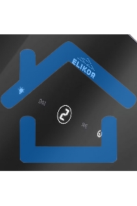 Вытяжка наклонная Elikor Rise BK 50 черный, 50 см, 750 куб. м/ч, 56 дБ