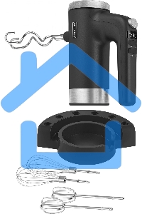 Миксер ручной Rondell RDE-1351 800Вт черный