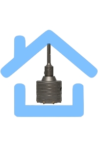 Коронка буровая по бетону с оснасткой TCT-72 М22 SDS-plus Master EKF tct-72-m22