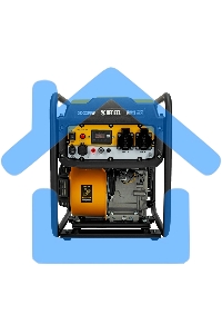 Электрогенератор бензиновый инверторный Denzel GK-2200iF, 2.2 кВт, 95 дБ, 27 кг