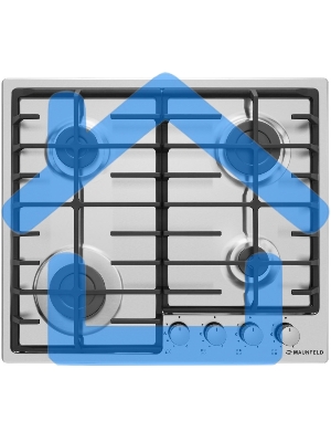 Газовая варочная панель Maunfeld EGHS.64.6CS/G