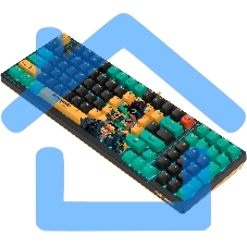 Клавиатура A4Tech Bloody AT98 Renegade проводная USB черный/зеленый