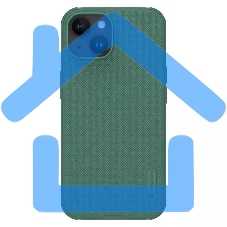 Чехол Super Frosted Shield Pro Magnetic Case, темно-зеленый, (AP IP15)