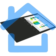 Папка с металлическим зажимом Buro -ECB04CBLACK A4, пластик, 0.5мм, черный