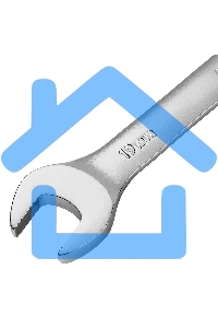 Набор ключей комбинированных трещоточных Denzel 6-19 мм, 8 шт., CrV, матовый хром 14721