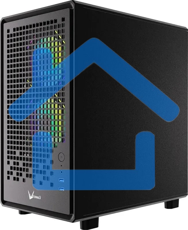 Компьютерный корпус Aerocool / Formula Air Mesh G2 черный без БП mATX 3x120мм 2xUSB 3.0 audio