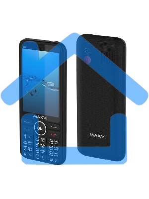 Мобильный телефон Maxvi B35 черный