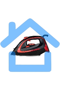 Утюг LEONORD LE-1805 красно-черный