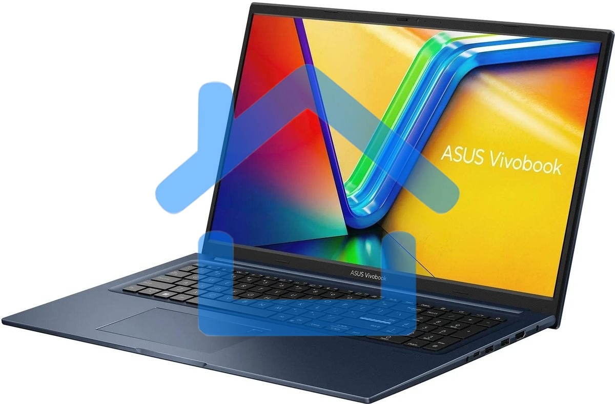 Ноутбук Asus Vivobook 17 X1704VA-AU661 синий 90NB10V2-M00SJ0 U-series U300 8Gb SSD 512Gb Intel UHD Graphics 17.3