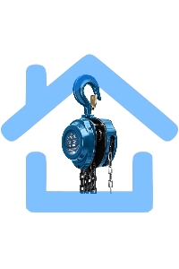 Таль цепная Stels 51947 3 т, h подъема 3 м, расстояние между крюками 500 мм