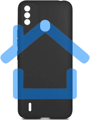 Чехол (клип-кейс) DF itCase-03 для Itel Vision 2S черный