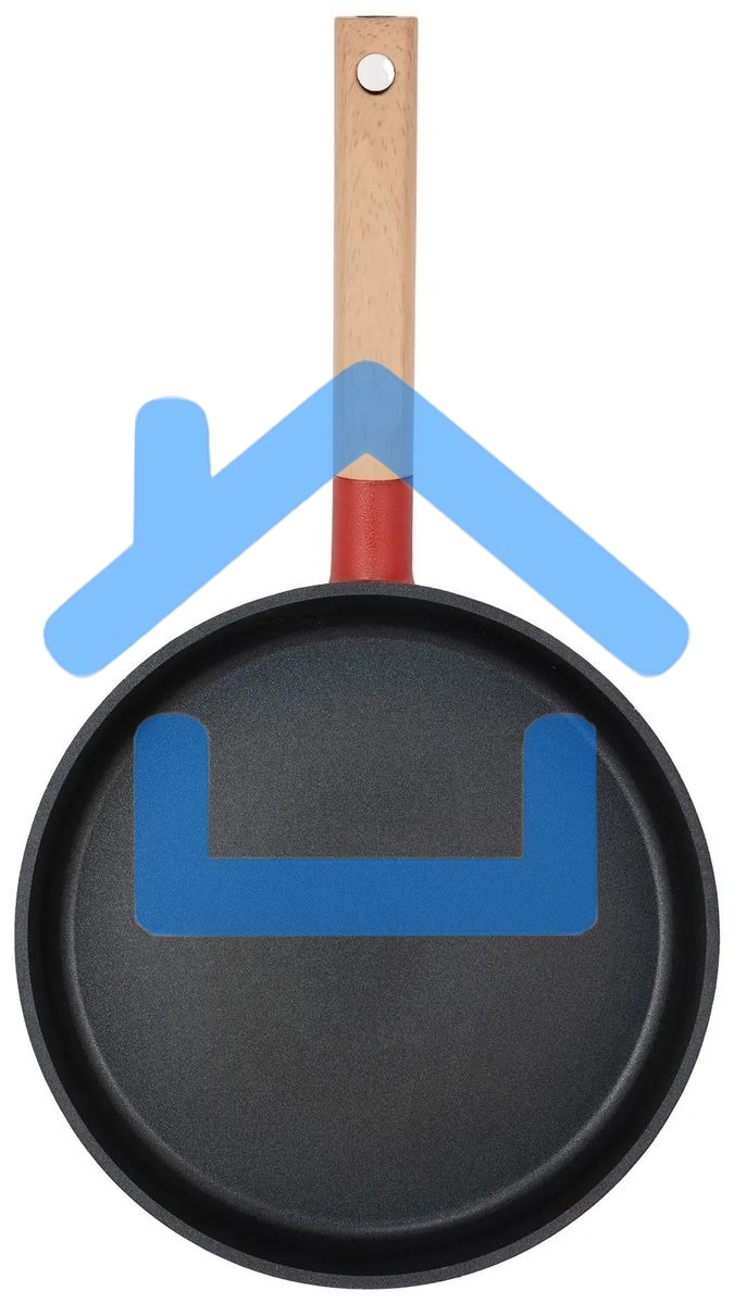 Сковорода Rondell Red Edition RDA-1004, 24см, без крышки, красный