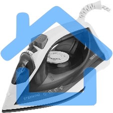 Утюг Starwind SIR1819, 1800Вт, серый/белый