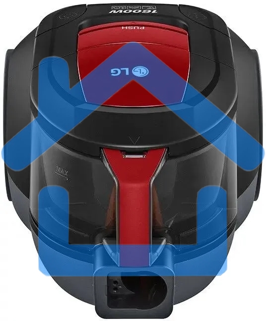 Пылесос LG VC5316NNTR черный/красный, 330/1600 Вт, уборка сухая, пылесборник контейнер 1.3 л