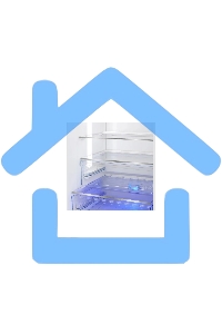 Холодильник Beko B3RCNK362HX нержавеющая сталь двухкамерный 220/100л морозилка снизу Total No Frost