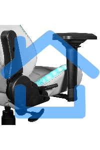 Кресло игровое компьютерное KFA2 Gaming Chair 01 RGB SE белый