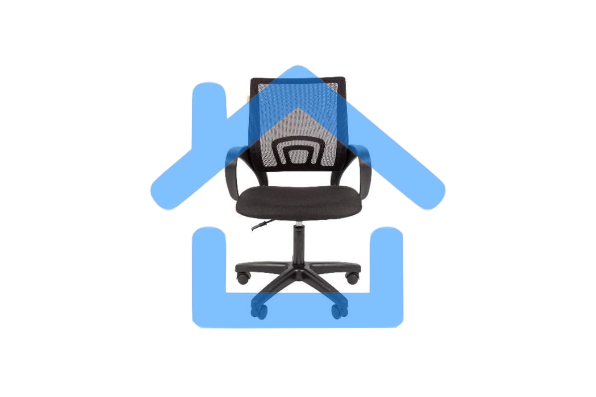 Кресло компьютерное Chairman 696 TW-01 черный (7000799) Россия