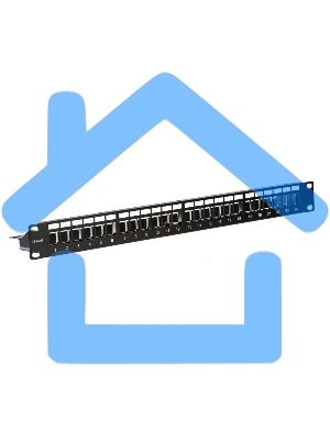 Панель коммутационная наборная 19