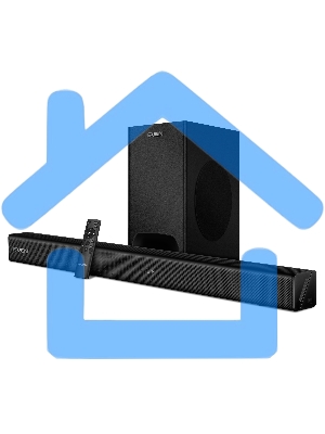 Саундбар SVEN SB-2400DD черный (Dolby Digital Plus, 2х80 + 240 Вт, Bluetooth, ПДУ, USB)