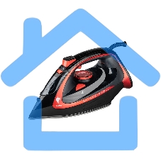 Утюг LEONORD LE-1805 красно-черный